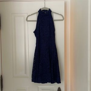 Navy dress, never worn, size 3/4